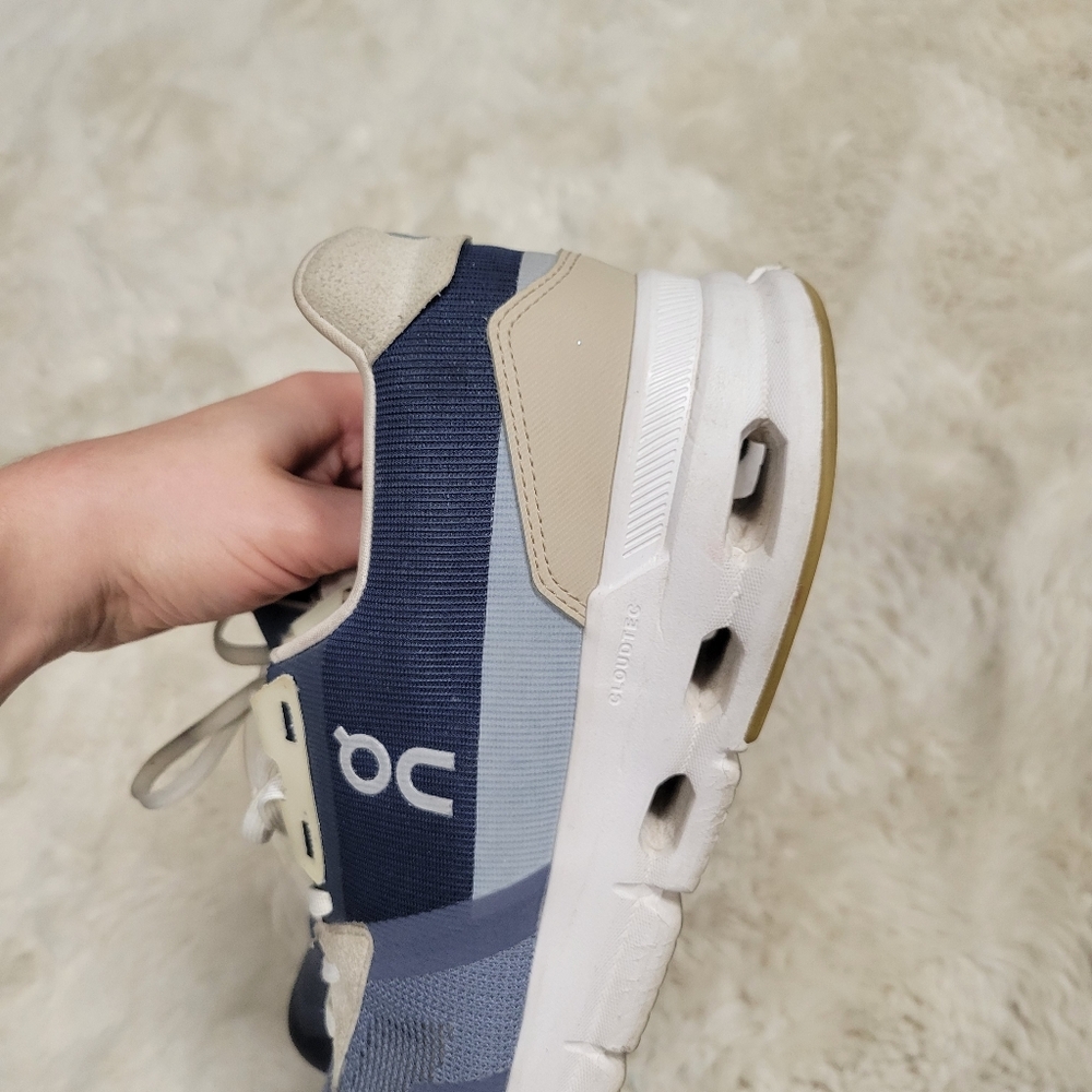 On Cloud Cloudrift Women’s Size 9 Navy Blue White Running Shoes Sneakers - Picture 5 of 11